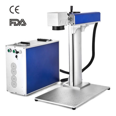 qualidade  JPT MOPA M7 20W Rotary Slit 1064nm Fiber Laser Marking Machine Air Cooled Portable Laser Marker Engraving Maachine fábrica