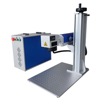 Preço da máquina da marcação do laser da fibra de Raycus IPG com giratório